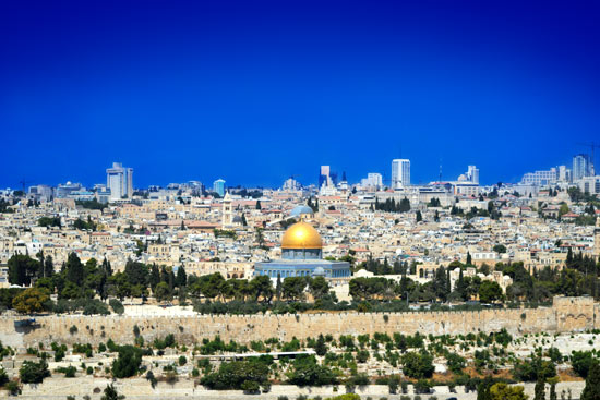 מדבקת טפט | נוף ירושלמי