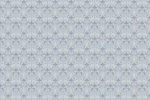 טפט מדבקה |  פרחי וינטג׳ בכחול