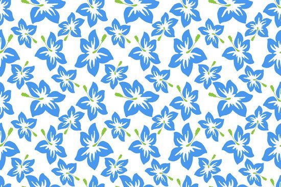 טפט | פרחים כחולים