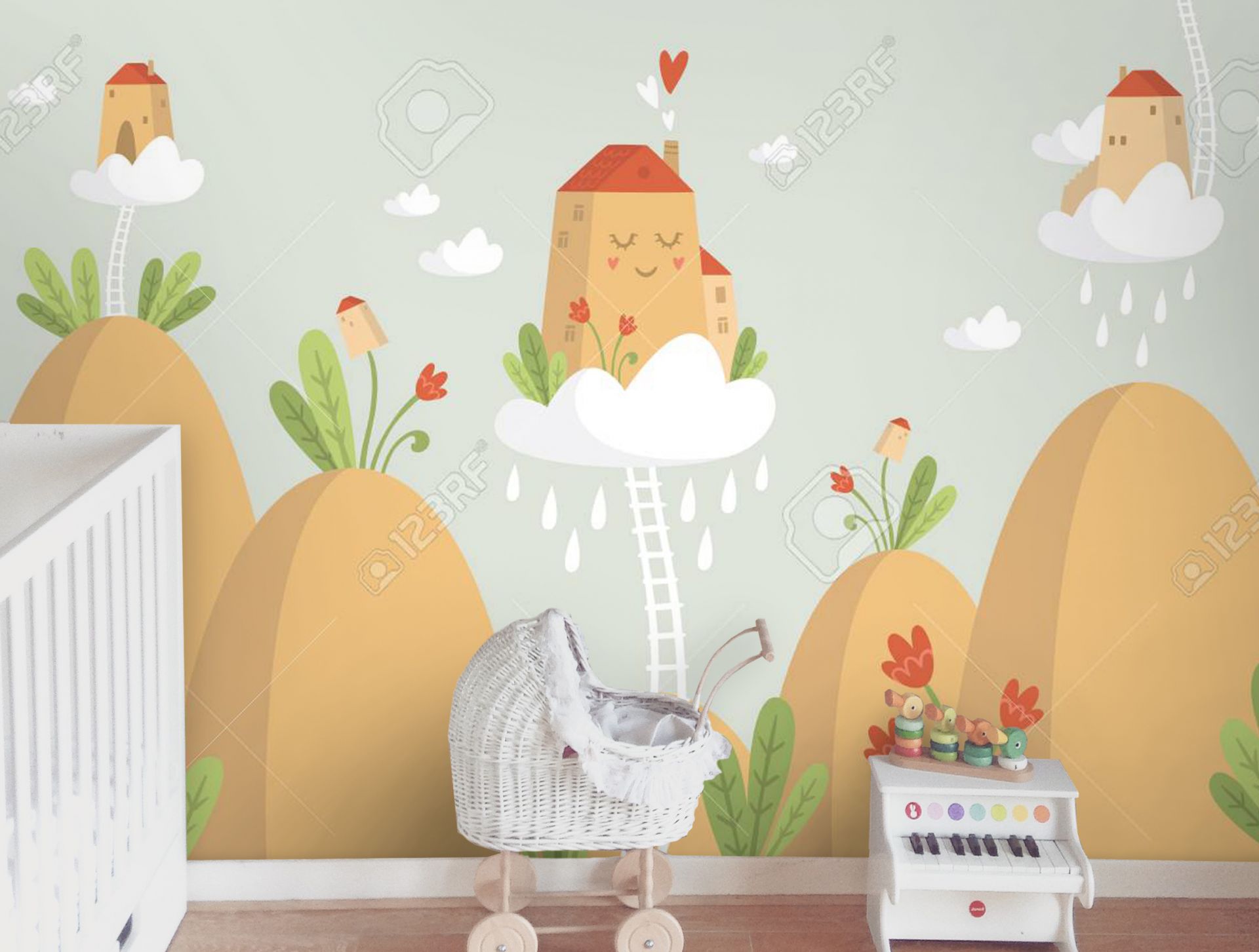 בתים שמחים מרחפים