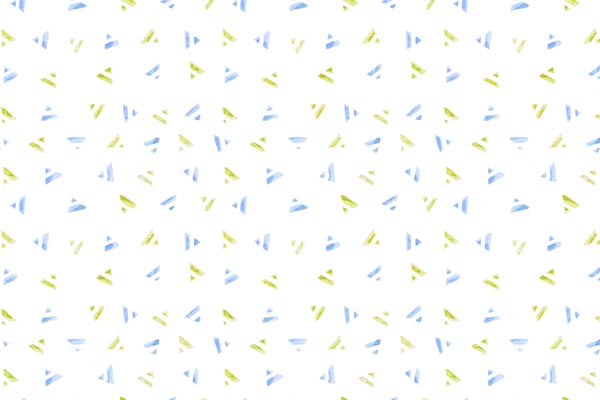 טפט | משולשים בצבעי צהוב כחול