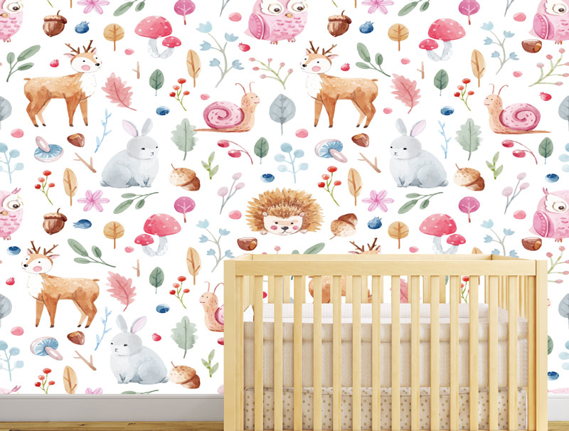 טפטים לחדרי תינוקות – סביבה צבעונית לגיל הרך