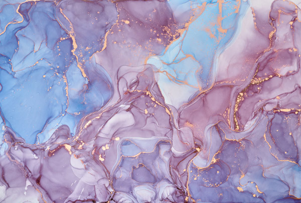 טפט – צורות שיש יוקרתי בצבעי סגול כחלחל