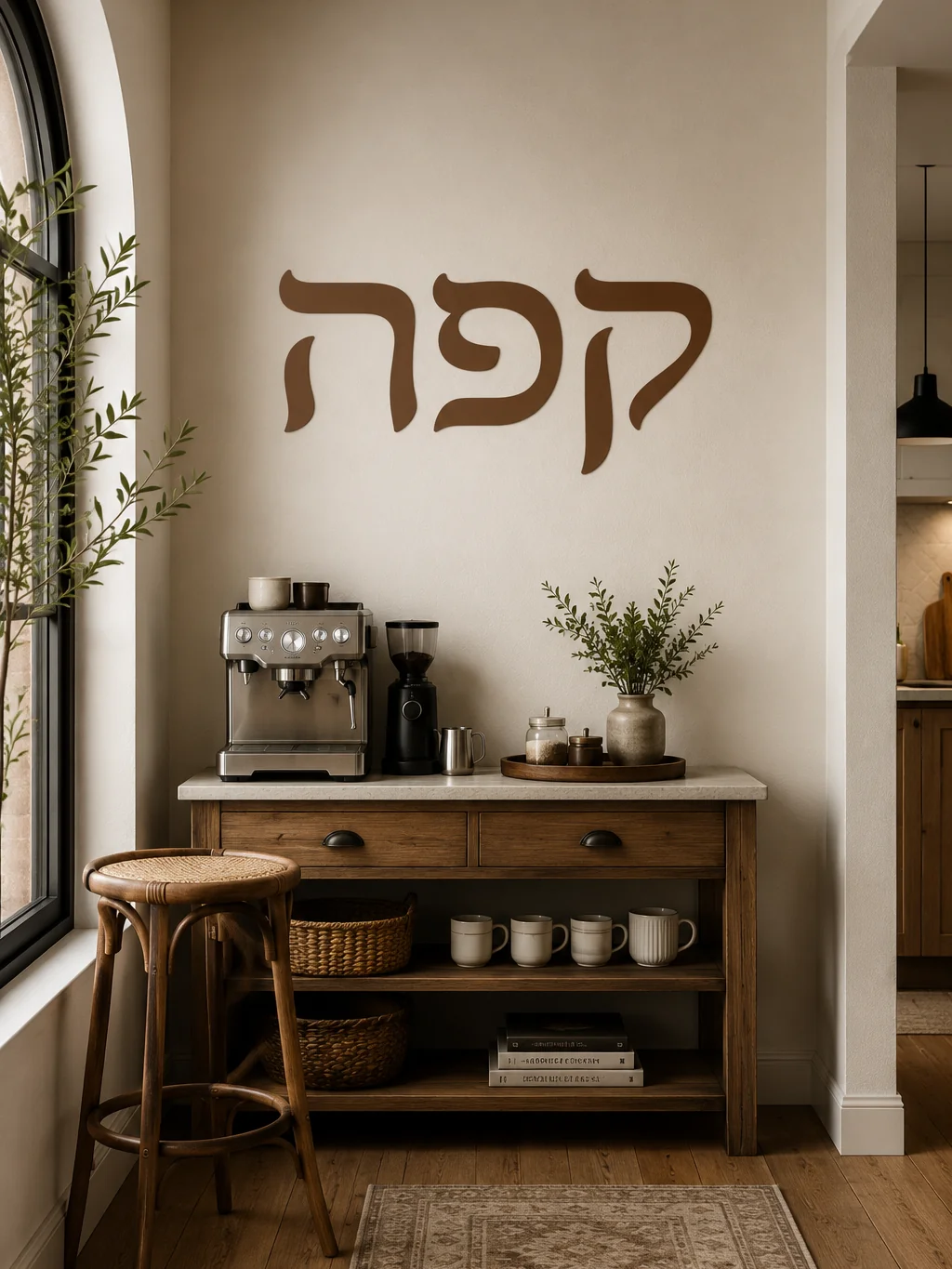 אותיות עבריות בסגנון מודרני