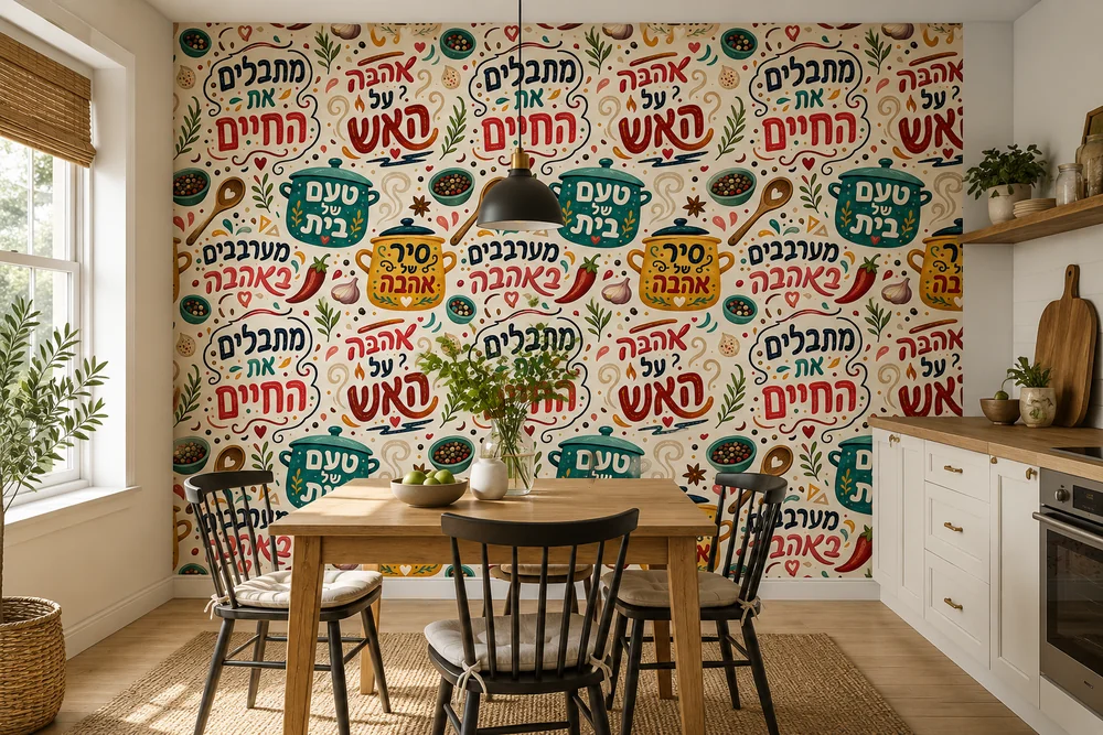 טיפוגרפיה צבעונית לבישול