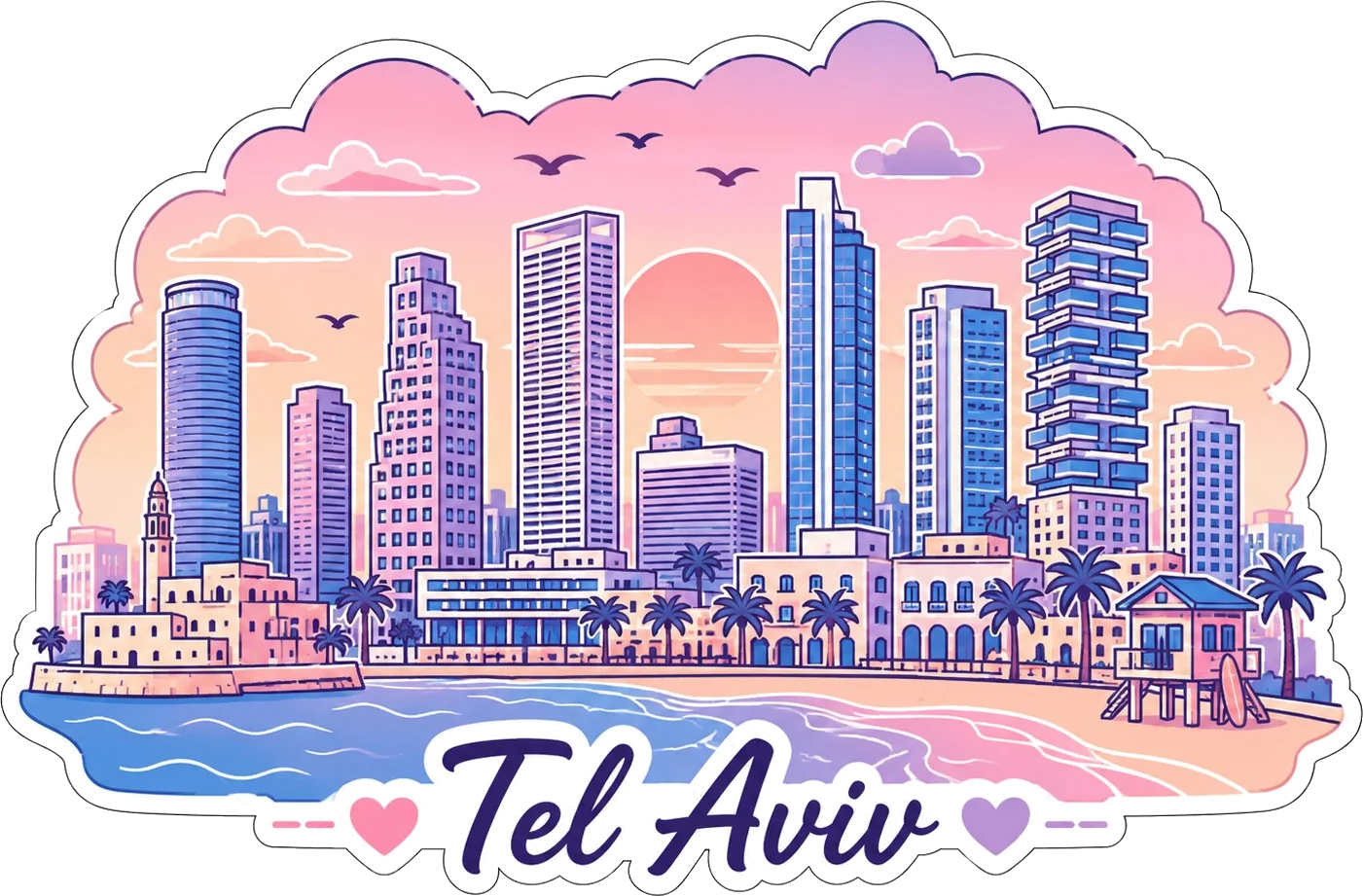 קו רקיע תל אביב בסטייל