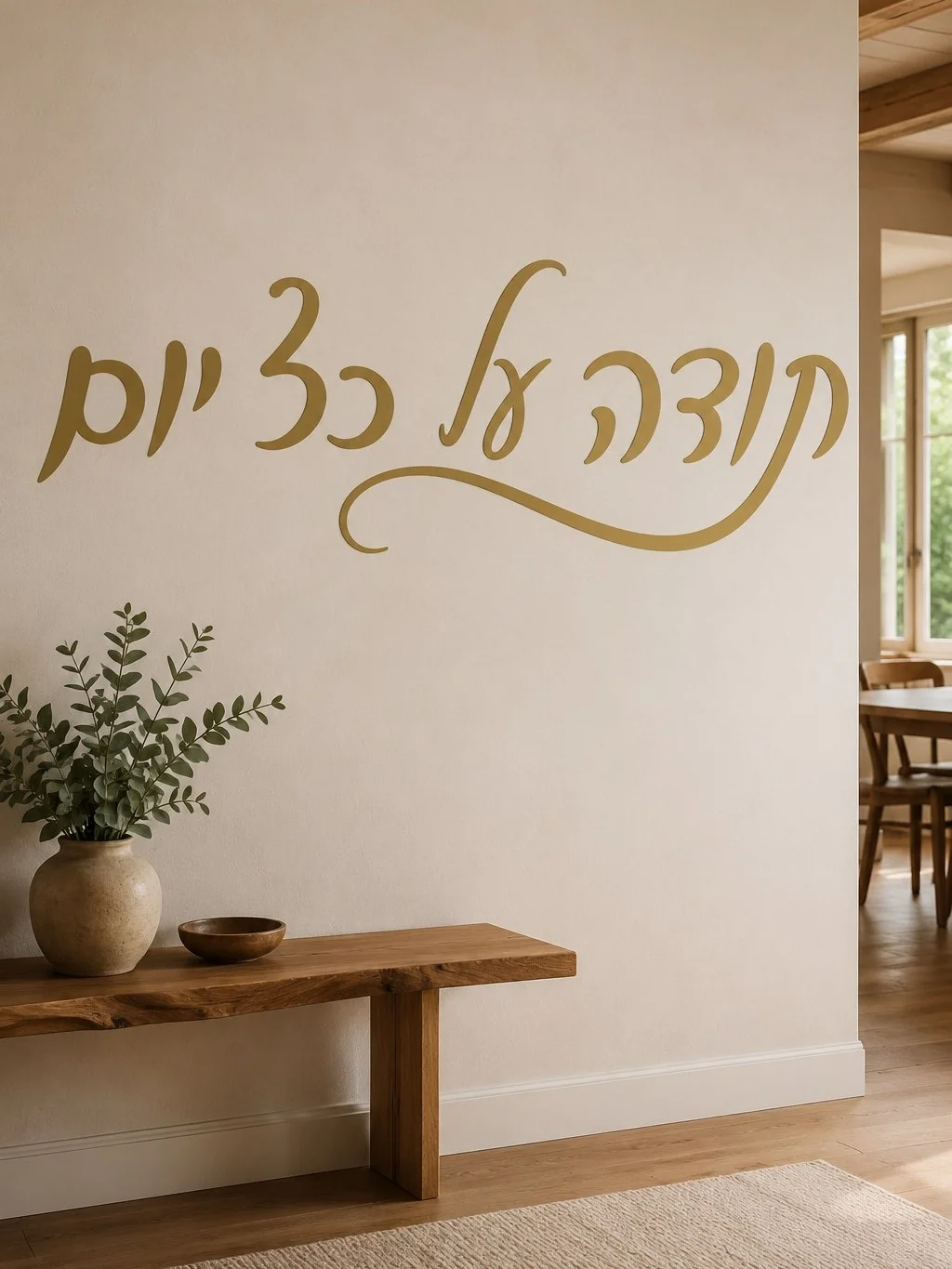 קליגרפיה עברית בזרימה