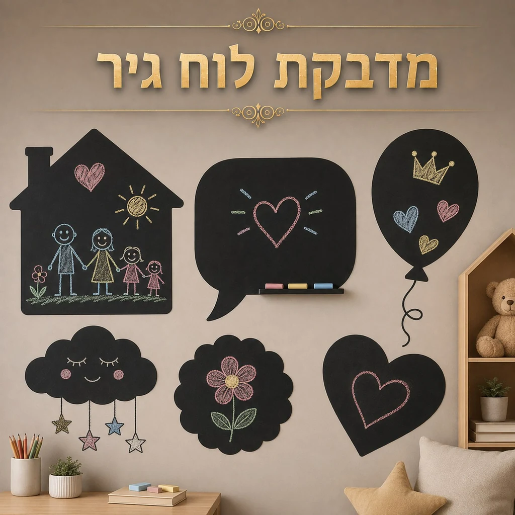 מדבקת לוח גיר