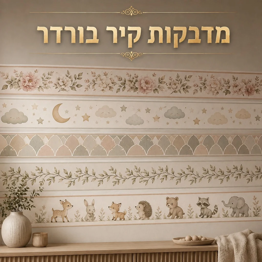 מדבקות קיר בורדר
