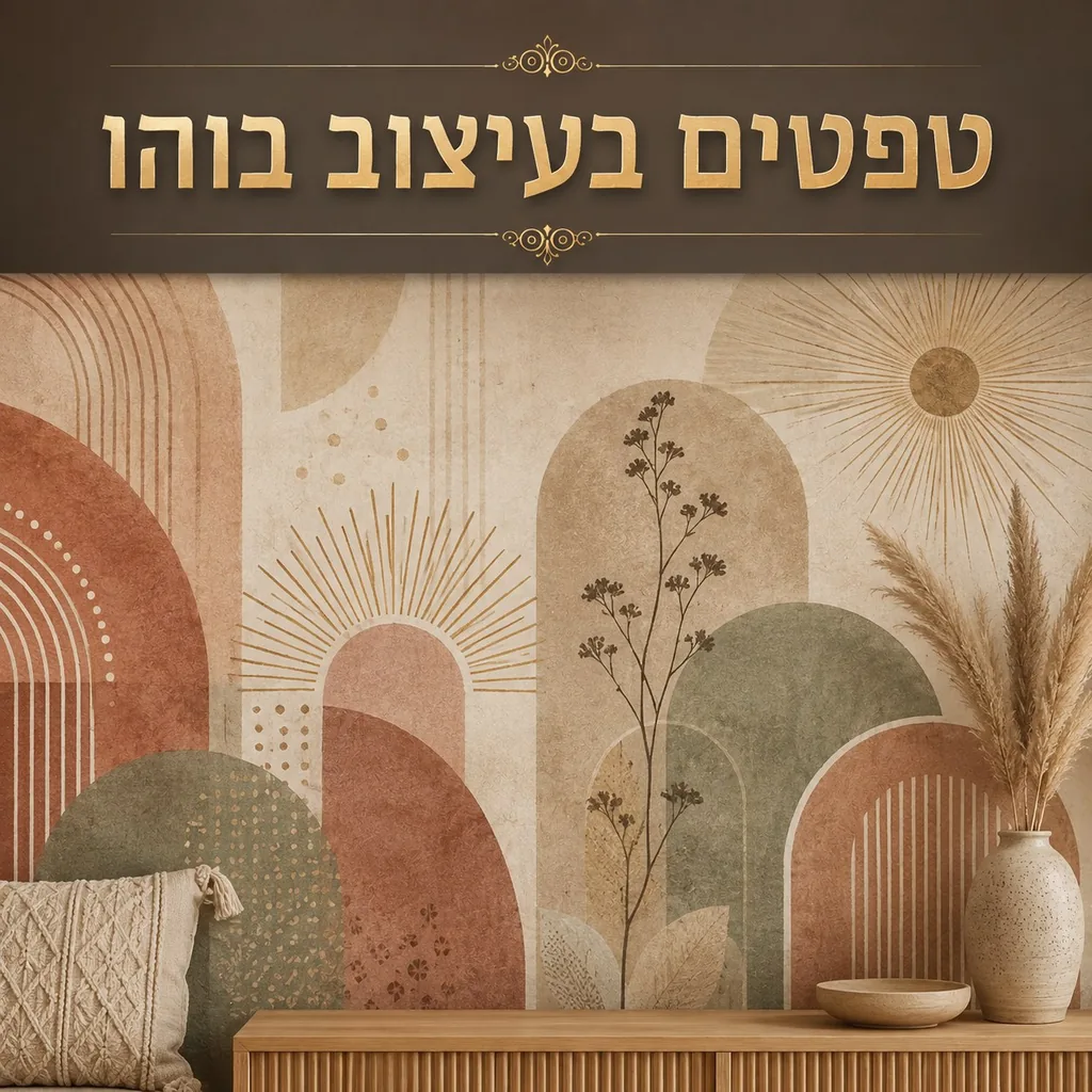 טפטים בעיצוב בוהו