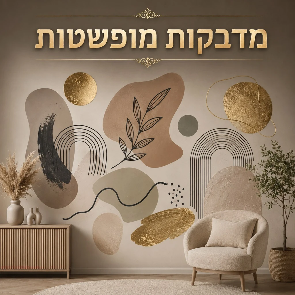 מדבקות מינימליסטיות