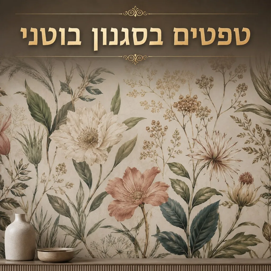 טפטים בסגנון בוטני
