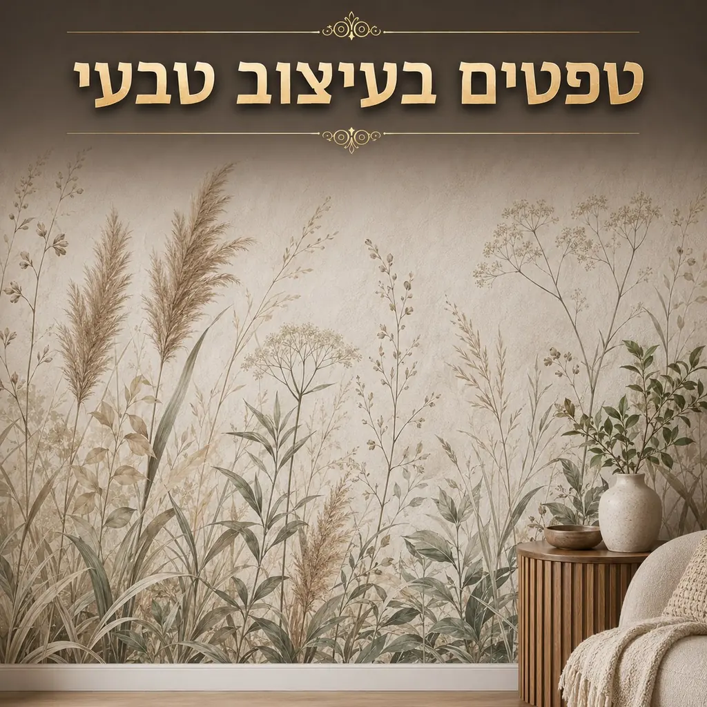 טפטים בעיצוב טבעי