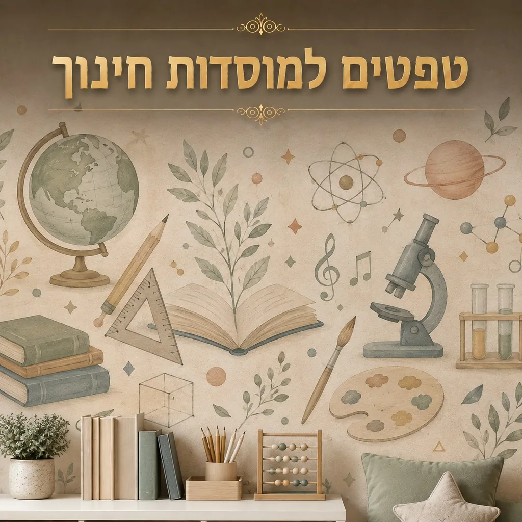 טפטים למוסדות חינוך
