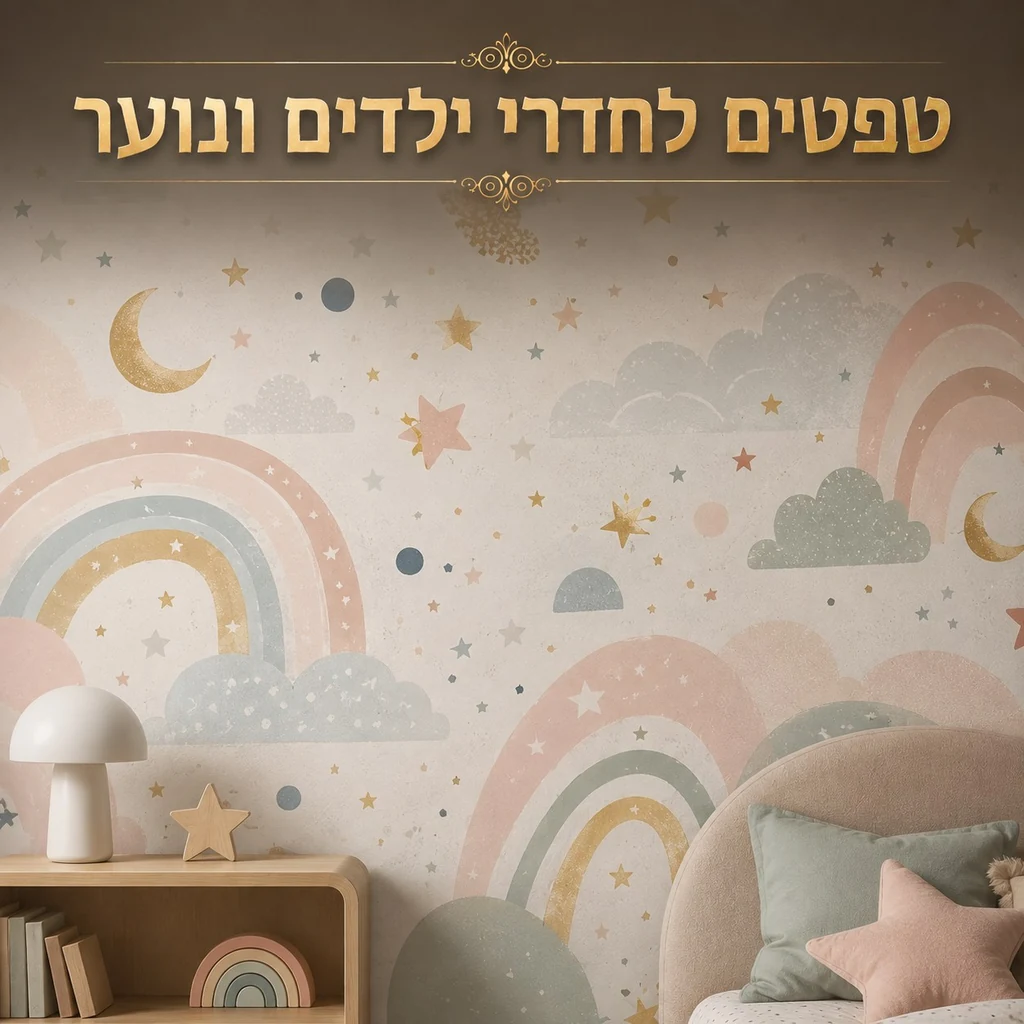 טפטים לחדרי ילדים ונוער