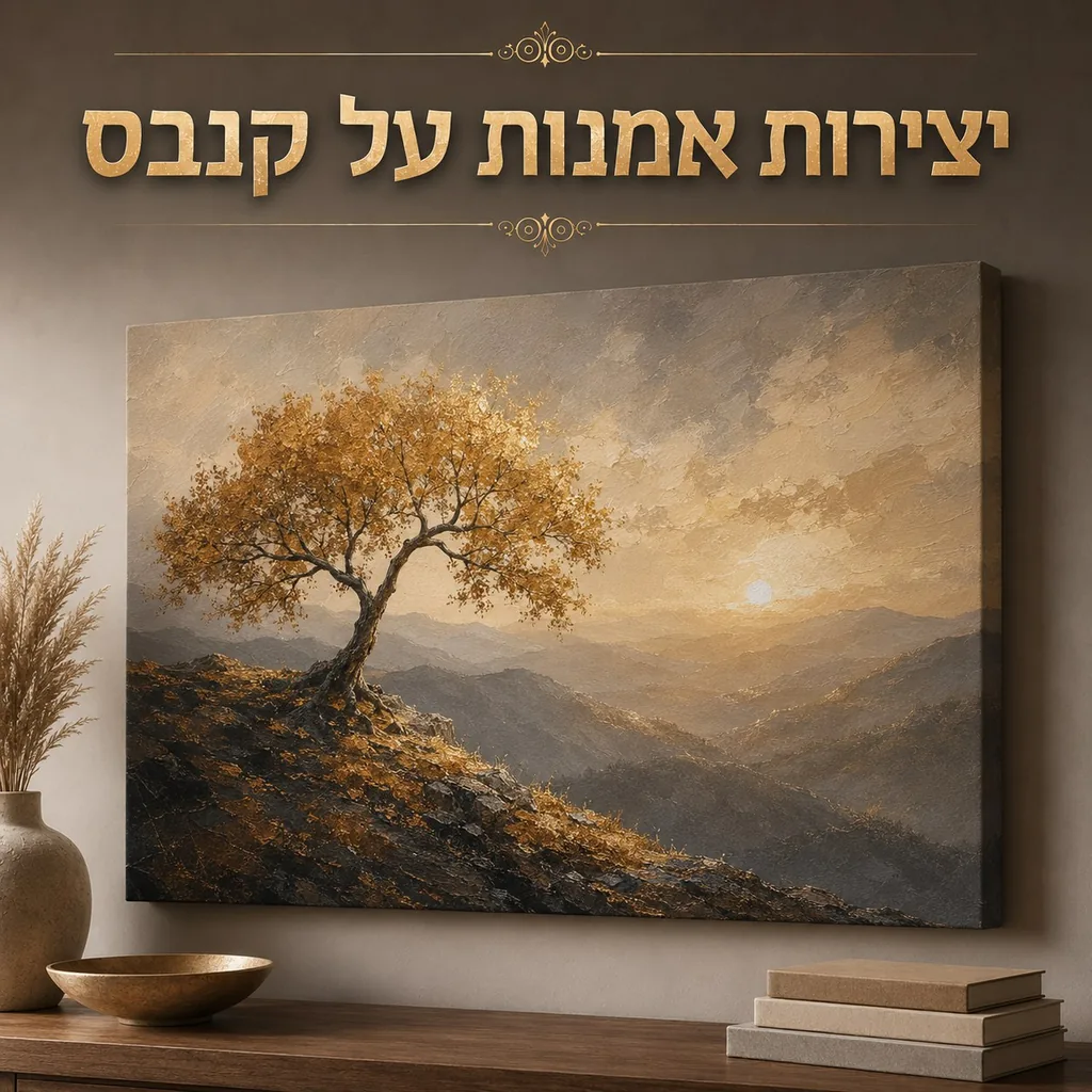 יצירות אמנות על קנבס