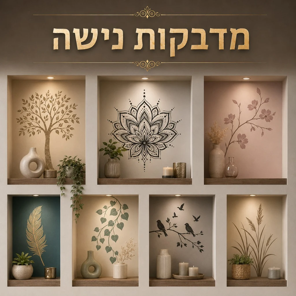 מדבקות נישה