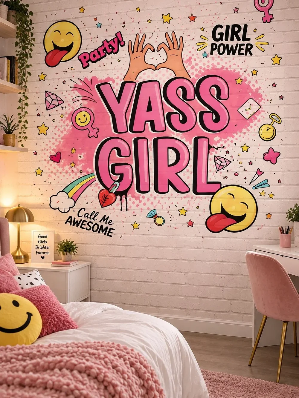 YASS GIRL בתוספת סמיילי